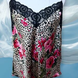 Linea Donatella Pink Floral Cami